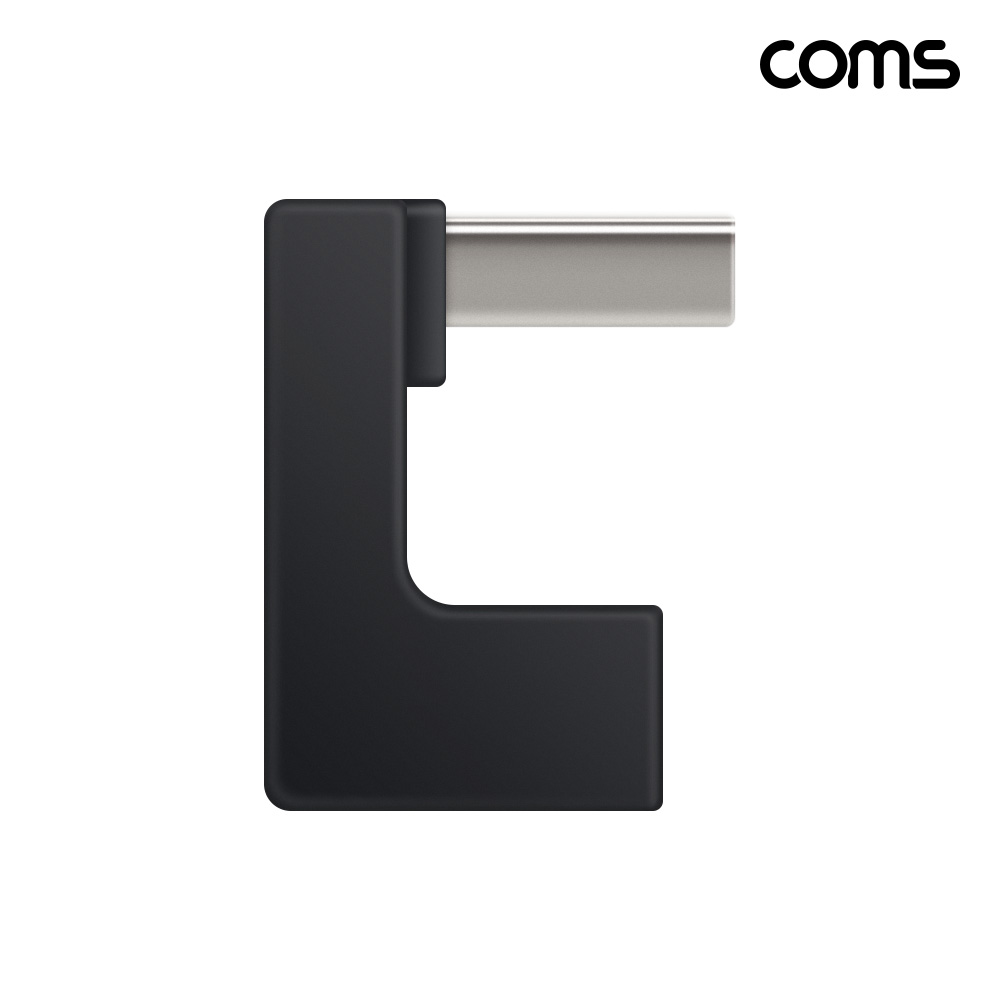 Coms USB 3.1 Gen2 연장젠더 10Gbps 180도 전면꺾임
