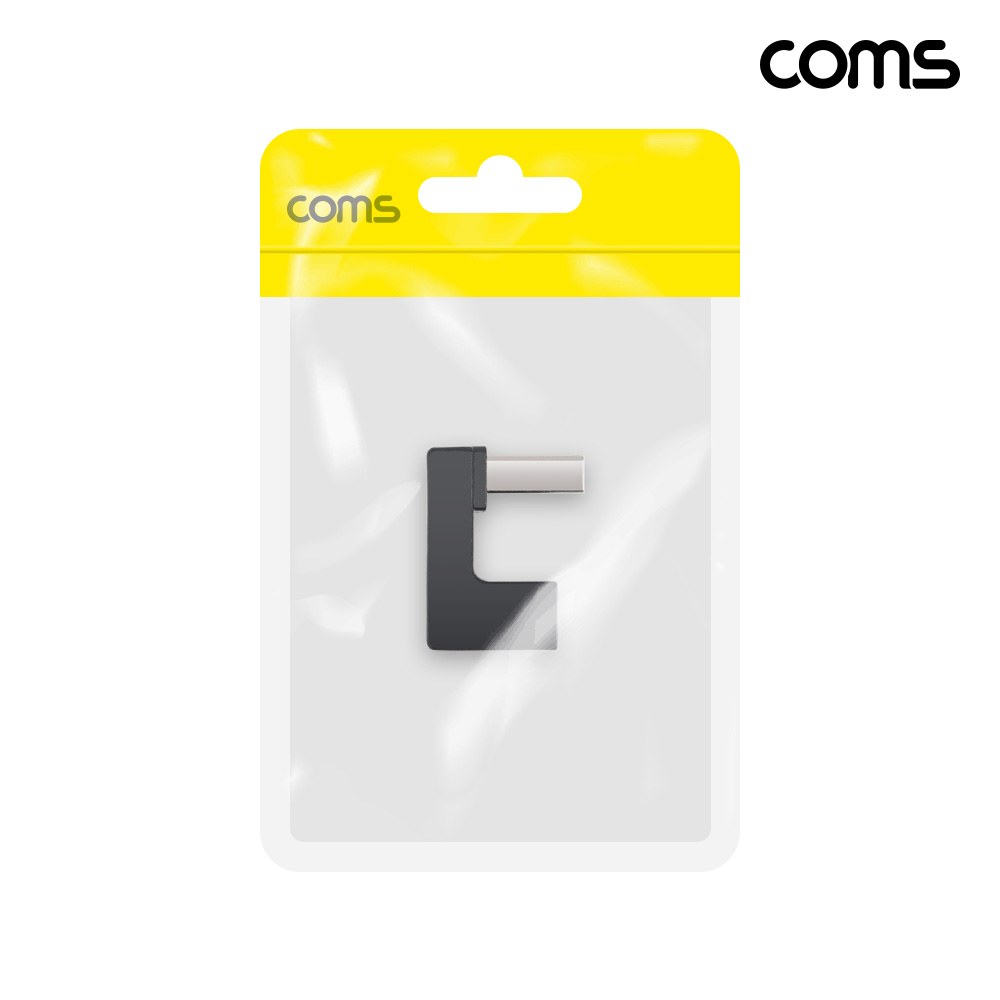 Coms USB 3.1 Gen2 연장젠더 10Gbps 180도 전면꺾임