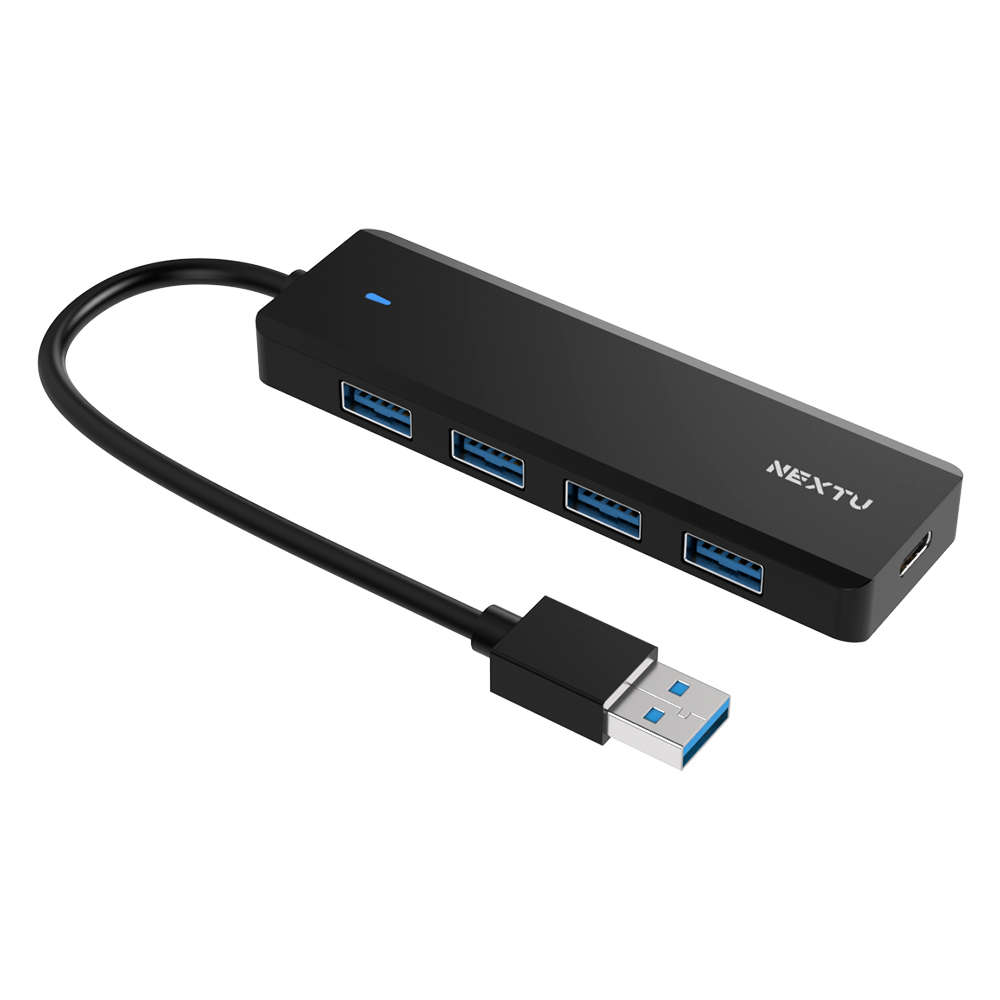 넥스트유 USB 3.0 4포트 USB허브 무전원 674U3