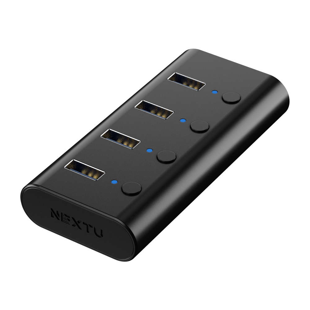 넥스트유 USB-C 4포트 USB허브 유전원 684TC