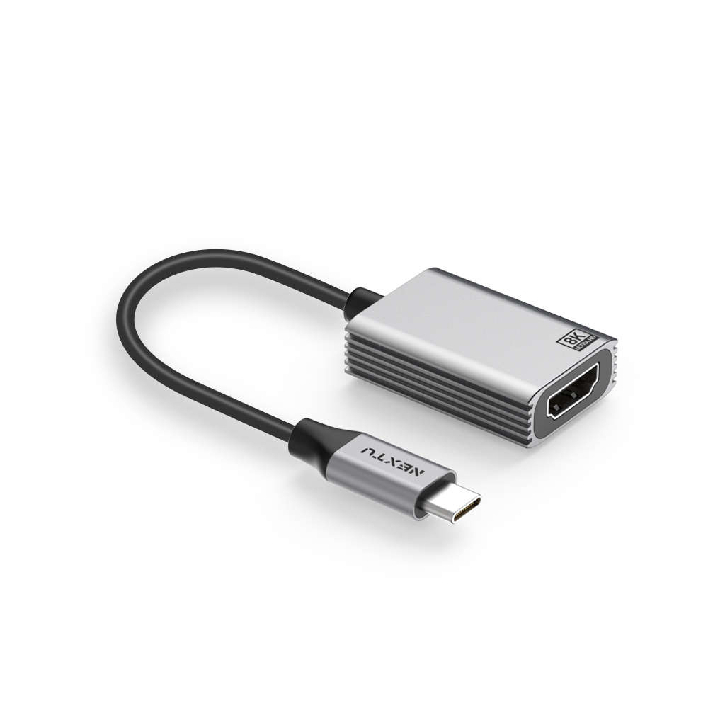 넥스트유 USB-C to HDMI 2.1 8K 변환 케이블 1m 9101CHM