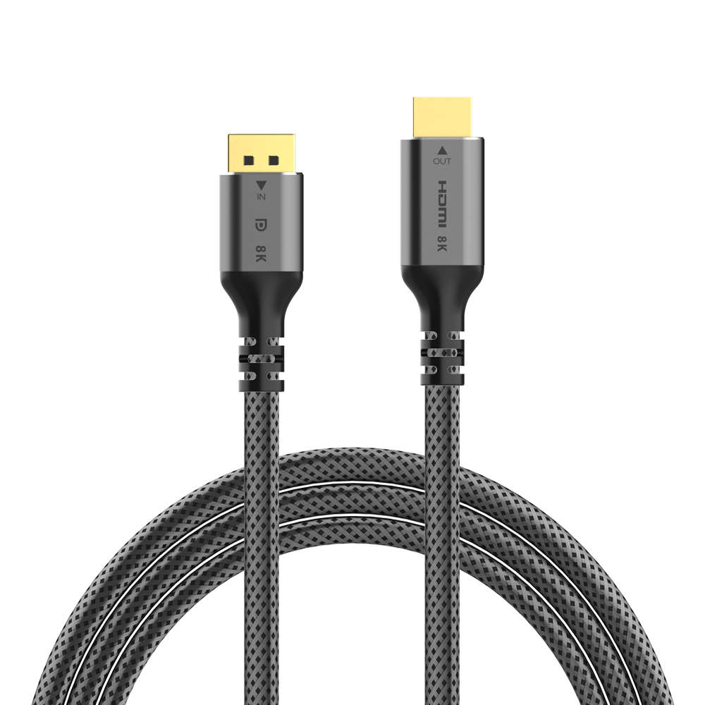 넥스트유 DP to HDMI 2.1 8K 변환 케이블 3m ZDPHC8423-8K