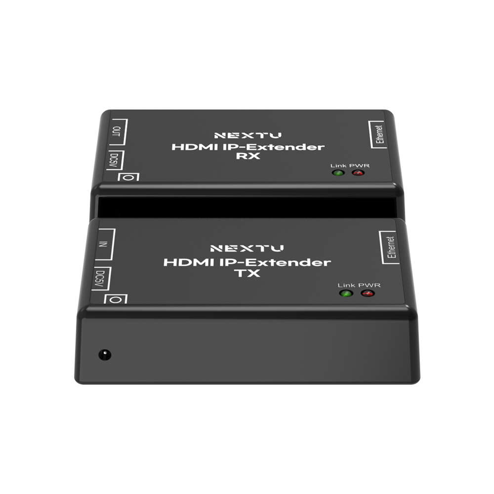 넥스트유 HDMI IP 거리연장기 송수신기 세트 FHD 990HDC-IP