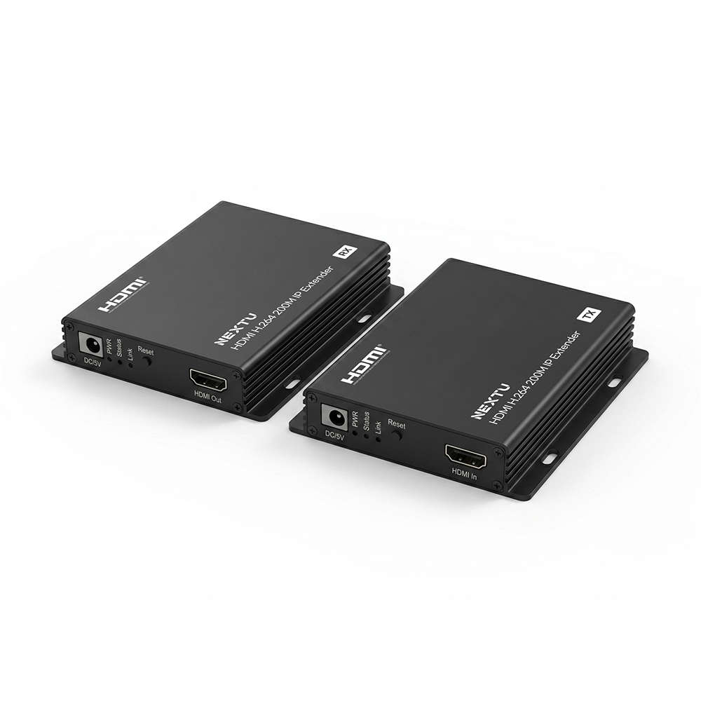 넥스트유 HDMI H.264 익스텐더 송수신기 세트 200m 1190HDC