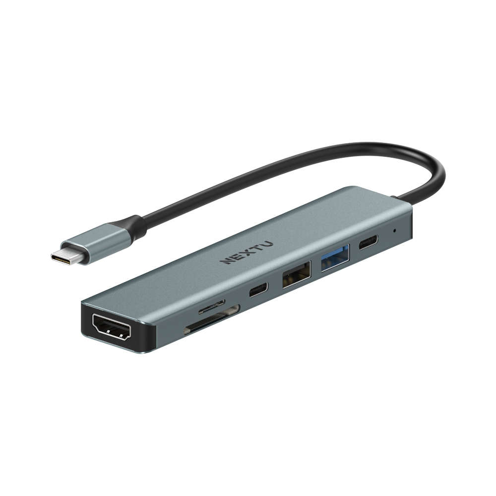넥스트유 USB-C 7in1 멀티허브 HDMI 4K 2373TCH-4K