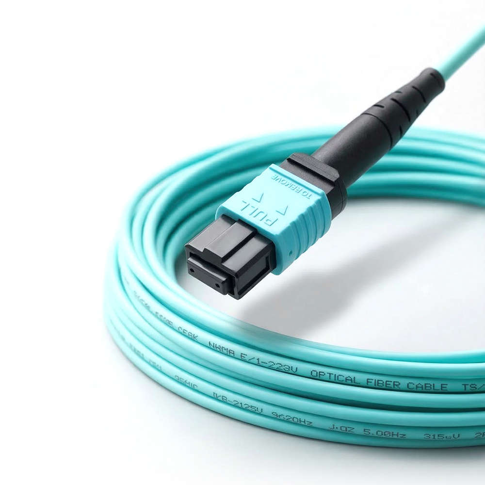 넥스트유 MPO OM3 40G B타입 광 패치코드 3m MPO-303MM-40G