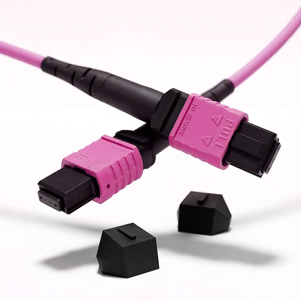 넥스트유 MPO OM4 100G B타입 광 패치코드 1m MPO-401MM-100G