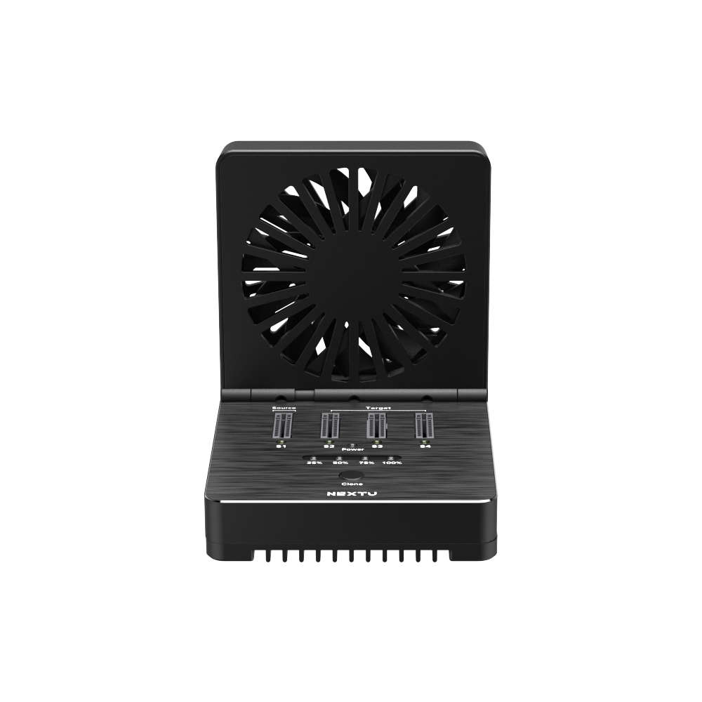 넥스트유 USB4 NVMe M.2 SSD 4베이 도킹스테이션 복사기 M2361DCU4