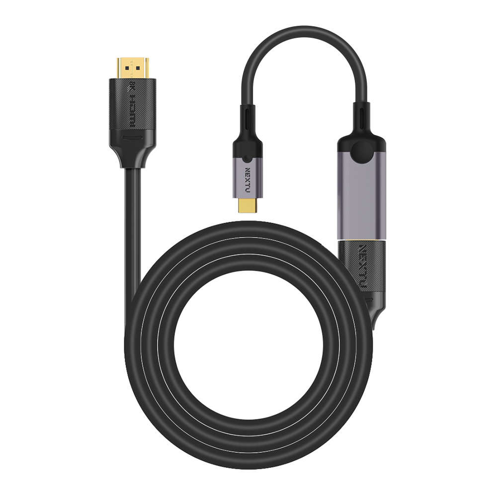 넥스트유 USB-C to HDMI 2.1 8K 변환 케이블 3m 9503CHM