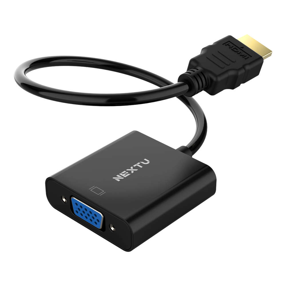 넥스트유 HDMI to VGA 컨버터 2526HVC