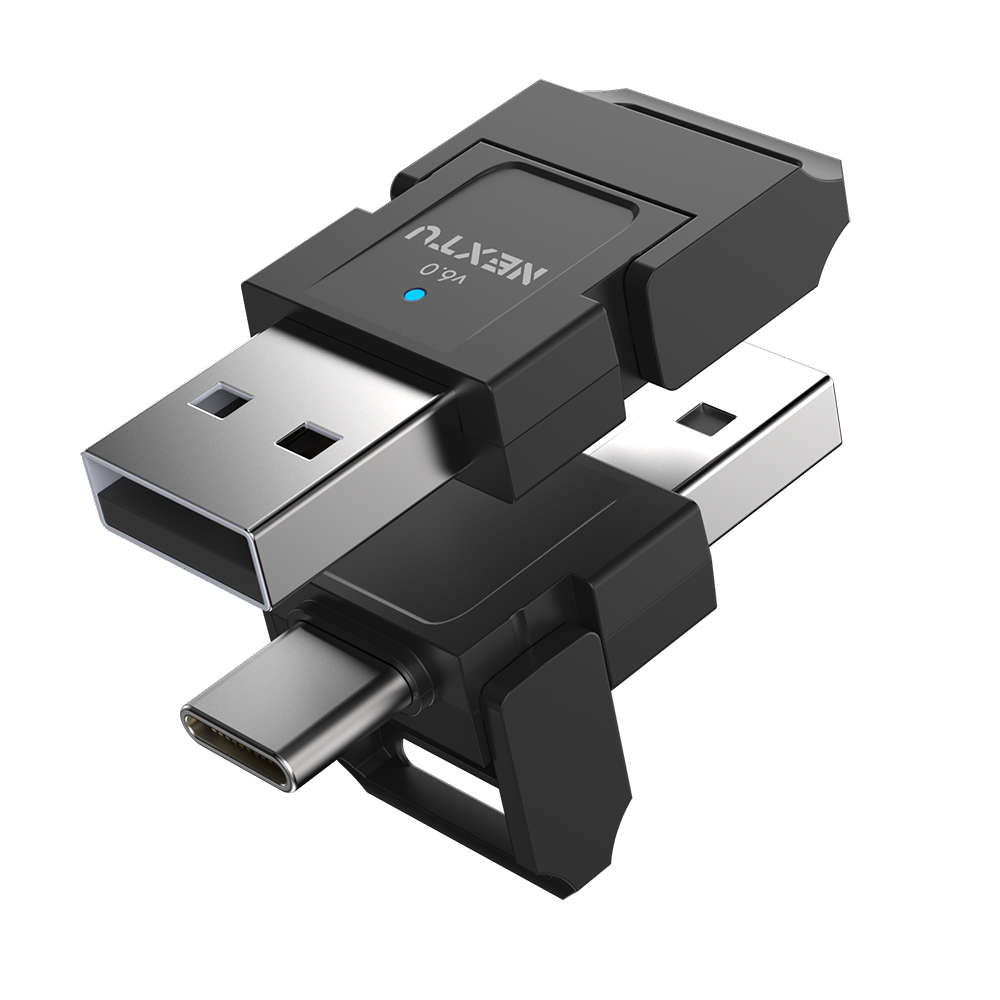 넥스트유 USB A C 블루투스 6.0 동글 619BT