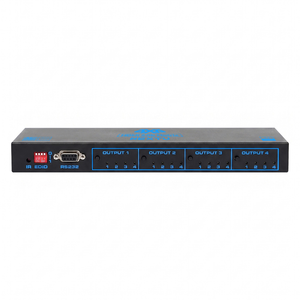넥스트유 HDMI 2.0 매트릭스 스위치 4입력 4출력 4K 4344UHDM