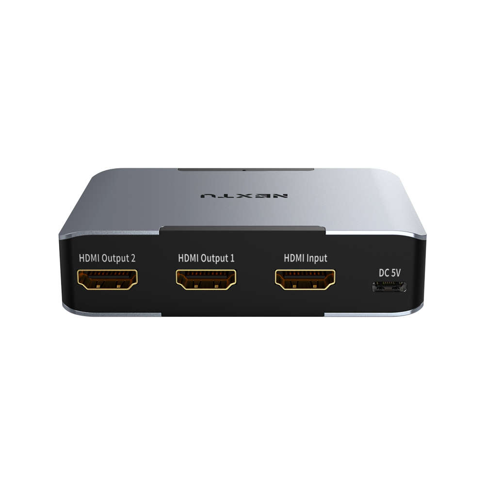 넥스트유 HDMI 분배기 1대2 8K 오디오 분리 다운스케일 8332SP8K60