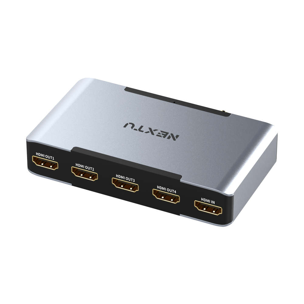 넥스트유 HDMI 분배기 1대4 8K 오디오 분리 다운스케일 8334SP8K60