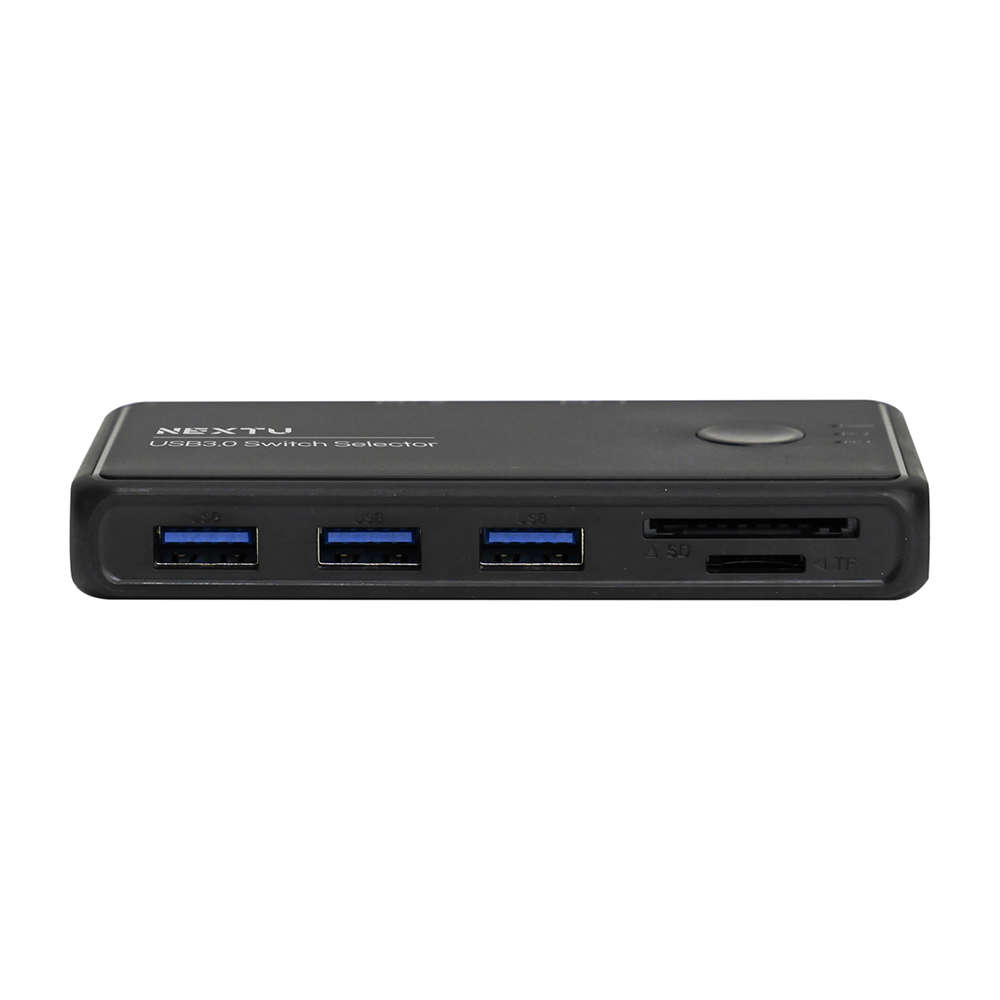 넥스트유 USB 3.0 선택기 2대3 SD 마이크로SD 3508PST