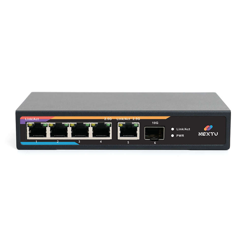 넥스트유 PoE 스위칭허브 5포트 10G SFP POE9255GS-10G