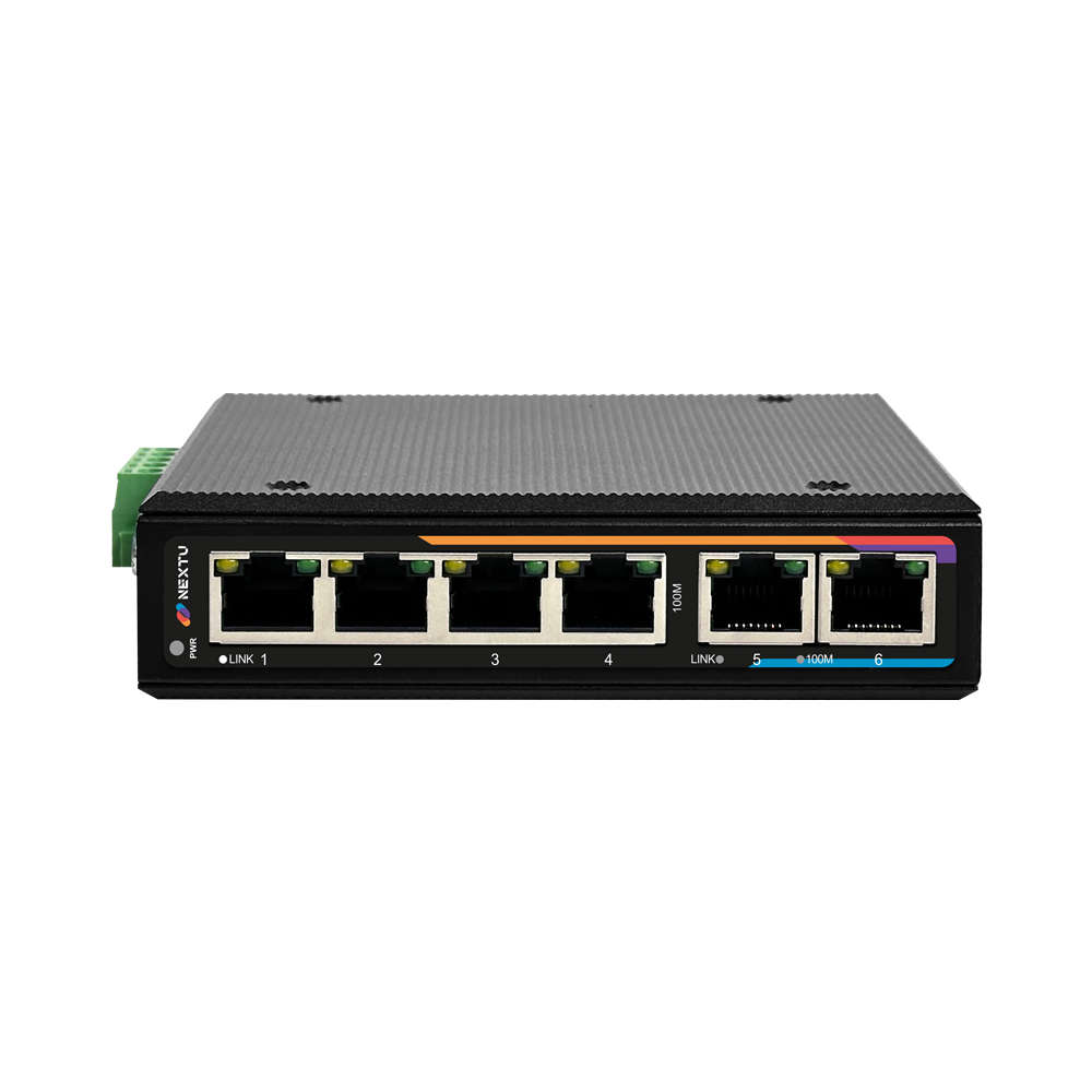 넥스트유 산업용 100Mbps 스위칭허브 6포트 0806FDT