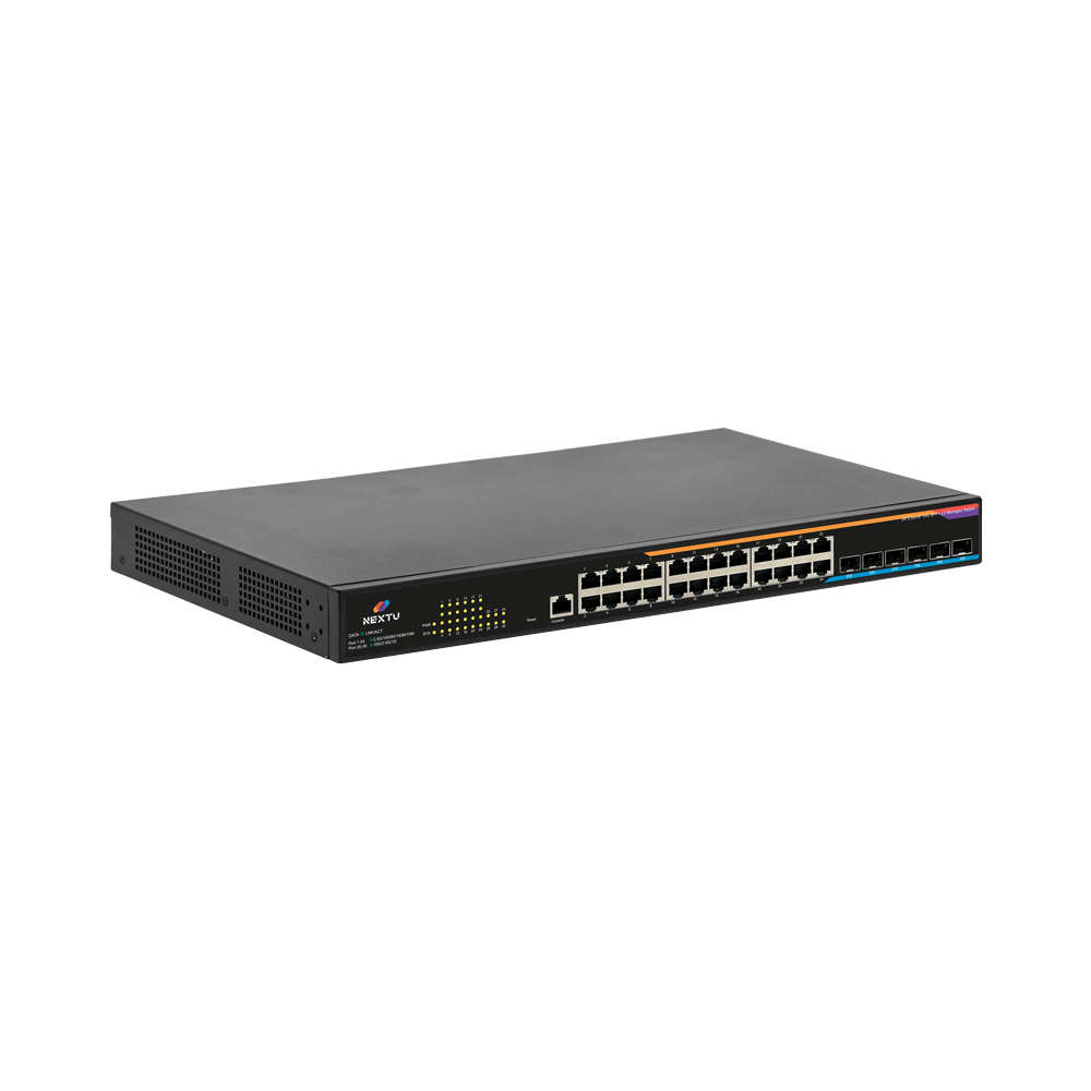 넥스트유 L3 스위칭허브 24포트 2.5G 10G SFP 4324L3-10G