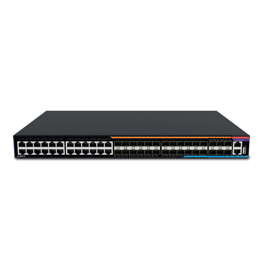 넥스트유 L3 기가비트 스위칭허브 24TP 24SFP 10G 4654L3-10G