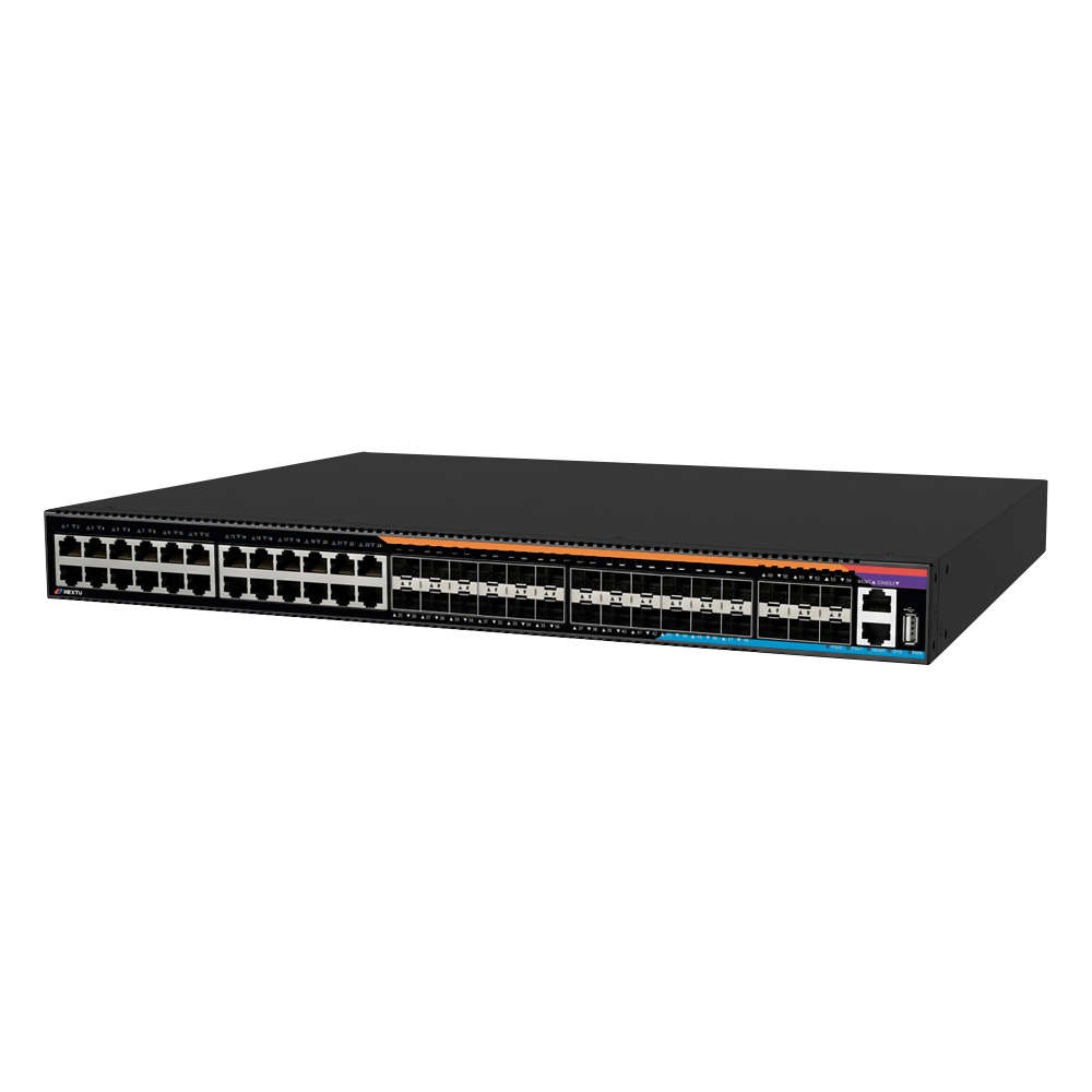 넥스트유 L3 기가비트 스위칭허브 24TP 24SFP 10G 4654L3-10G