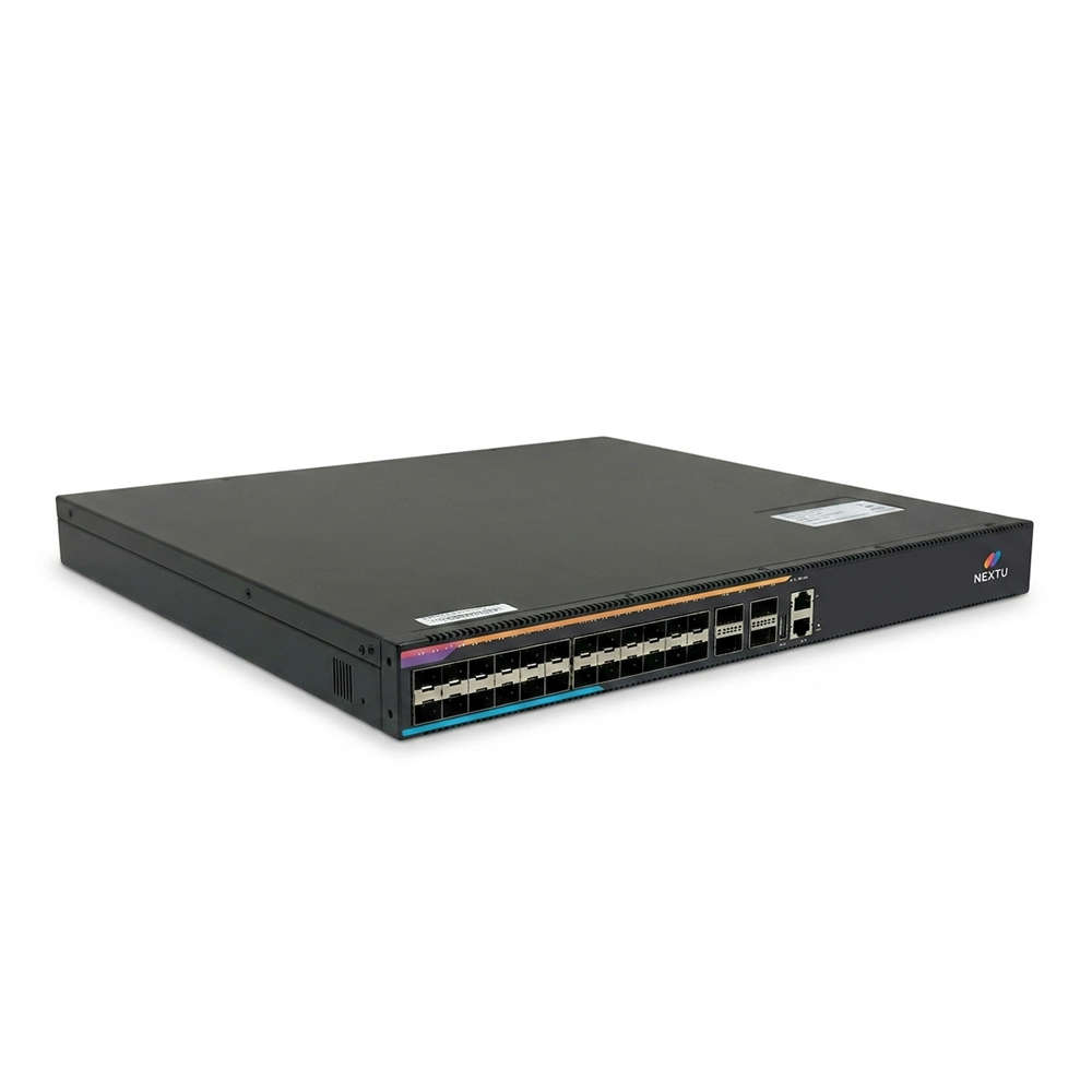 넥스트유 L3 광 스위칭허브 24포트 10G 100G QSFP28 3728SFPL3-100G