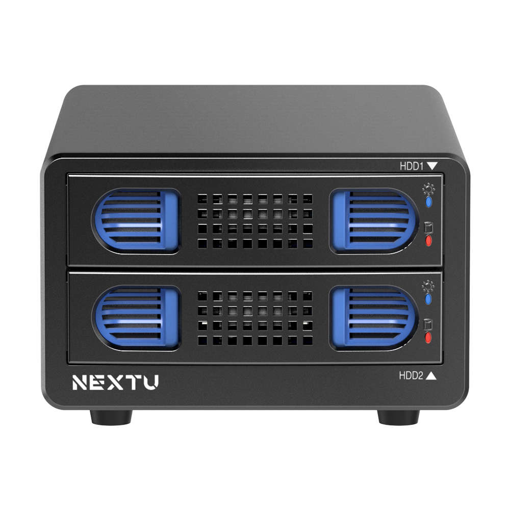넥스트유 USB 3.0 HDD SSD 2베이 외장 스토리지 DAS 902U3