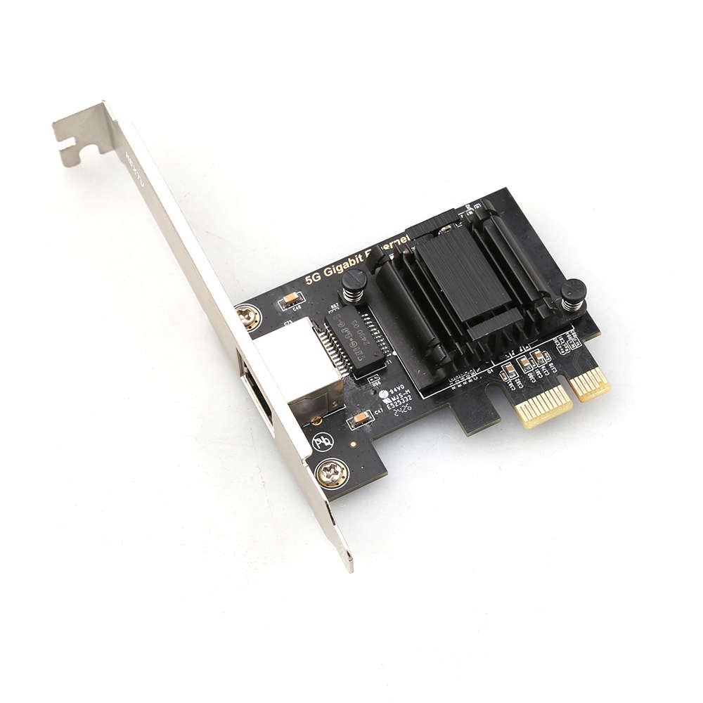 넥스트유 5기가비트 PCIe 유선 랜카드 RJ45 1포트 5003K EX