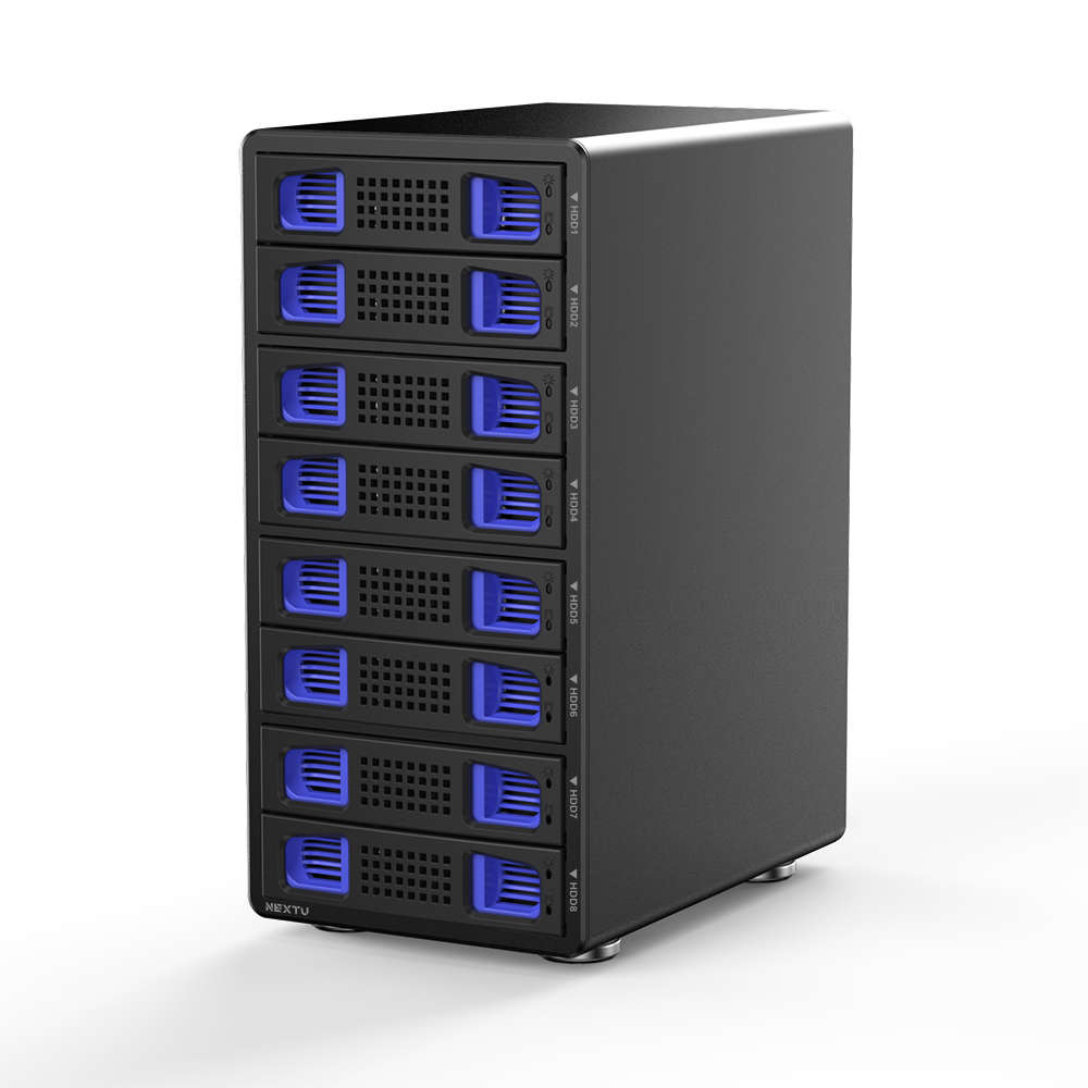 넥스트유 USB 3.2 Gen2 8베이 외장 스토리지 DAS 818M10G