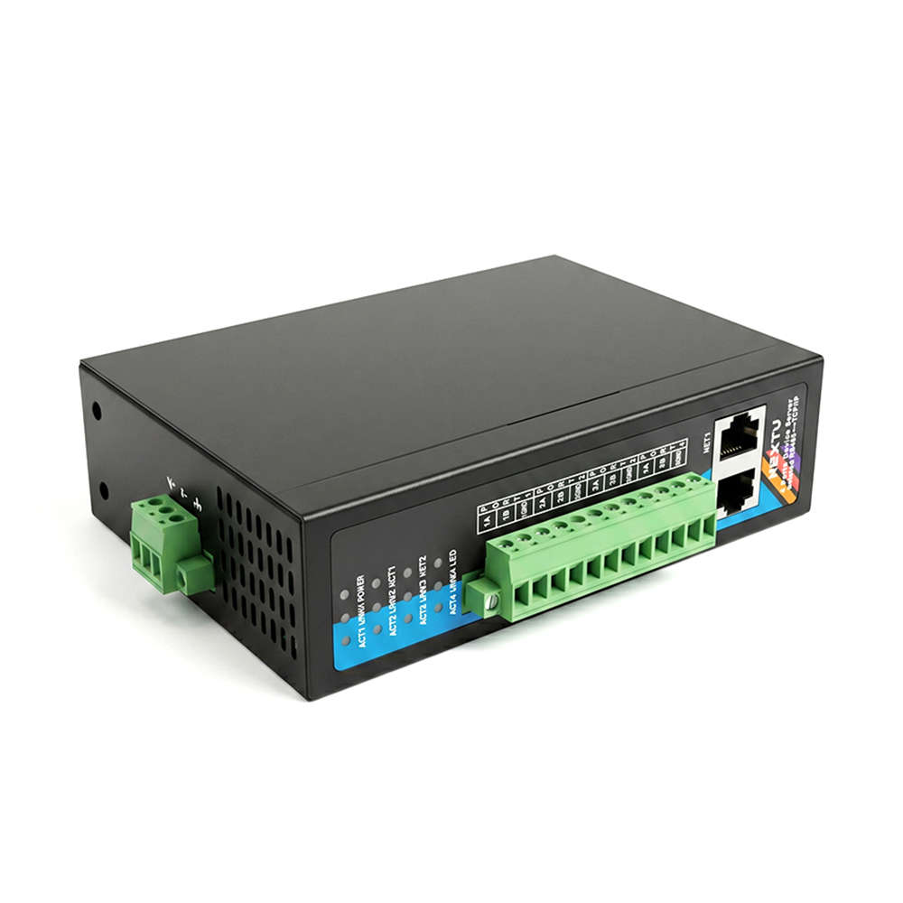 넥스트유 산업용 RS485 모드버스 이더넷 컨버터 4채널 ZQEC485DI