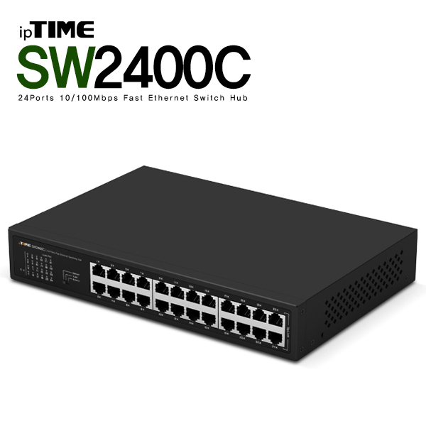 ipTIME SW2400C 24포트 스위칭 허브