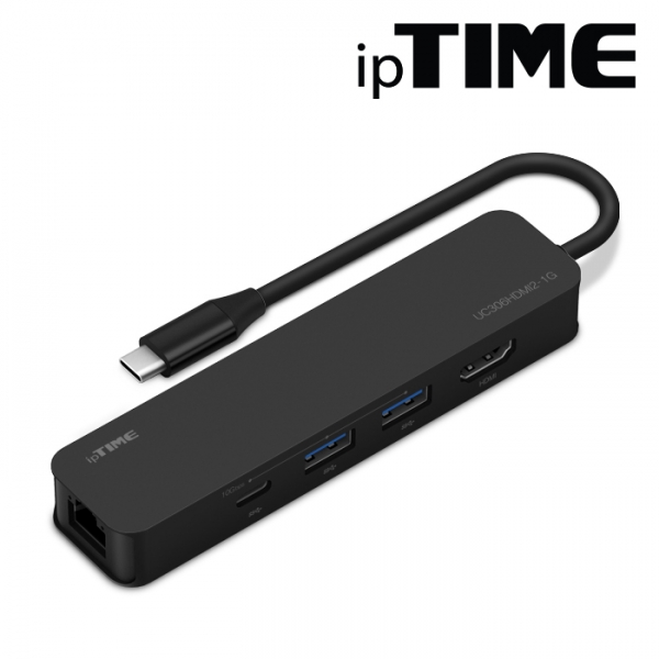 ipTIME USB Type C 멀티 허브 UC306HDMI2-1G