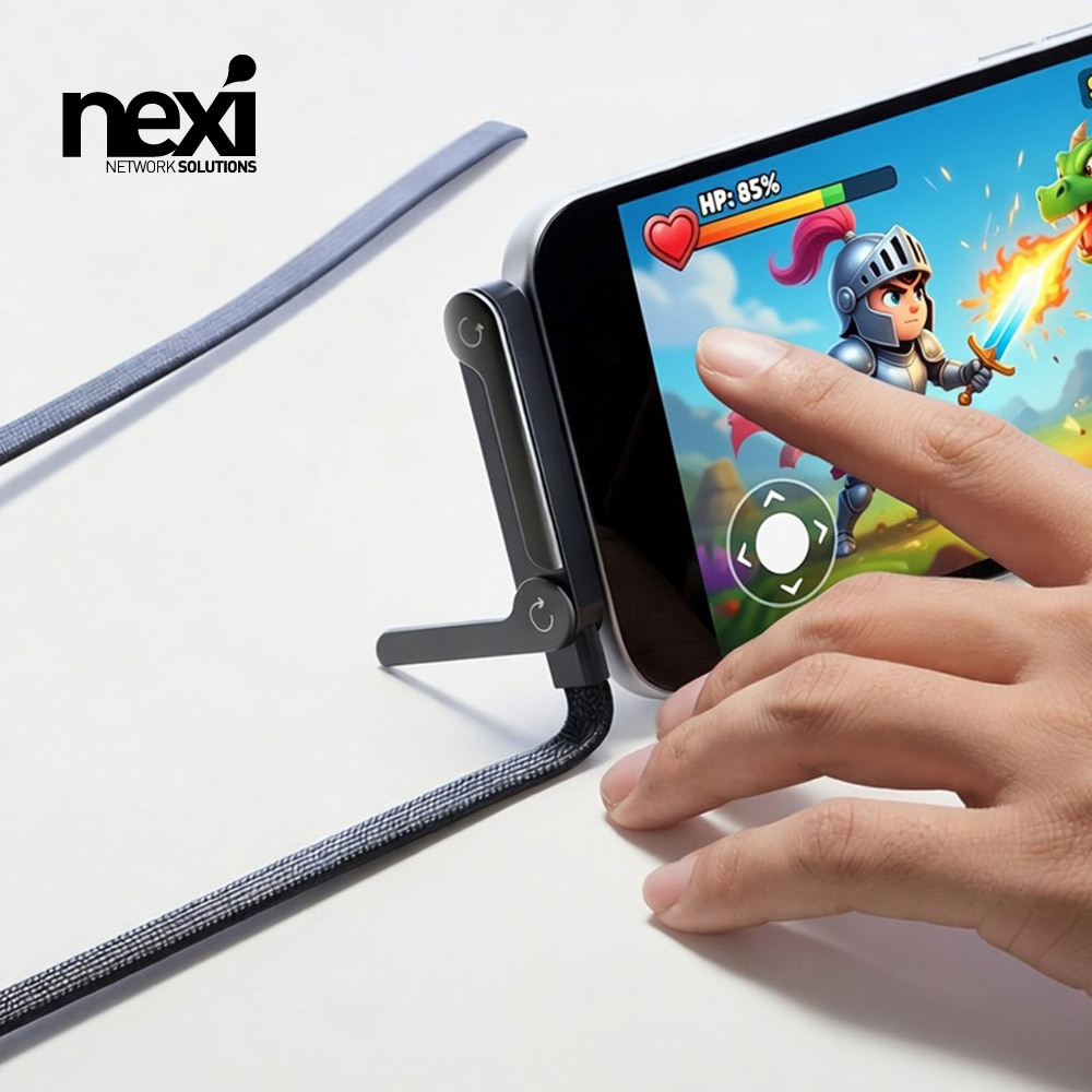 NX1740 거치형 C타입 240W 초고속 충전 케이블 2m(NX-PD240W-ST020)