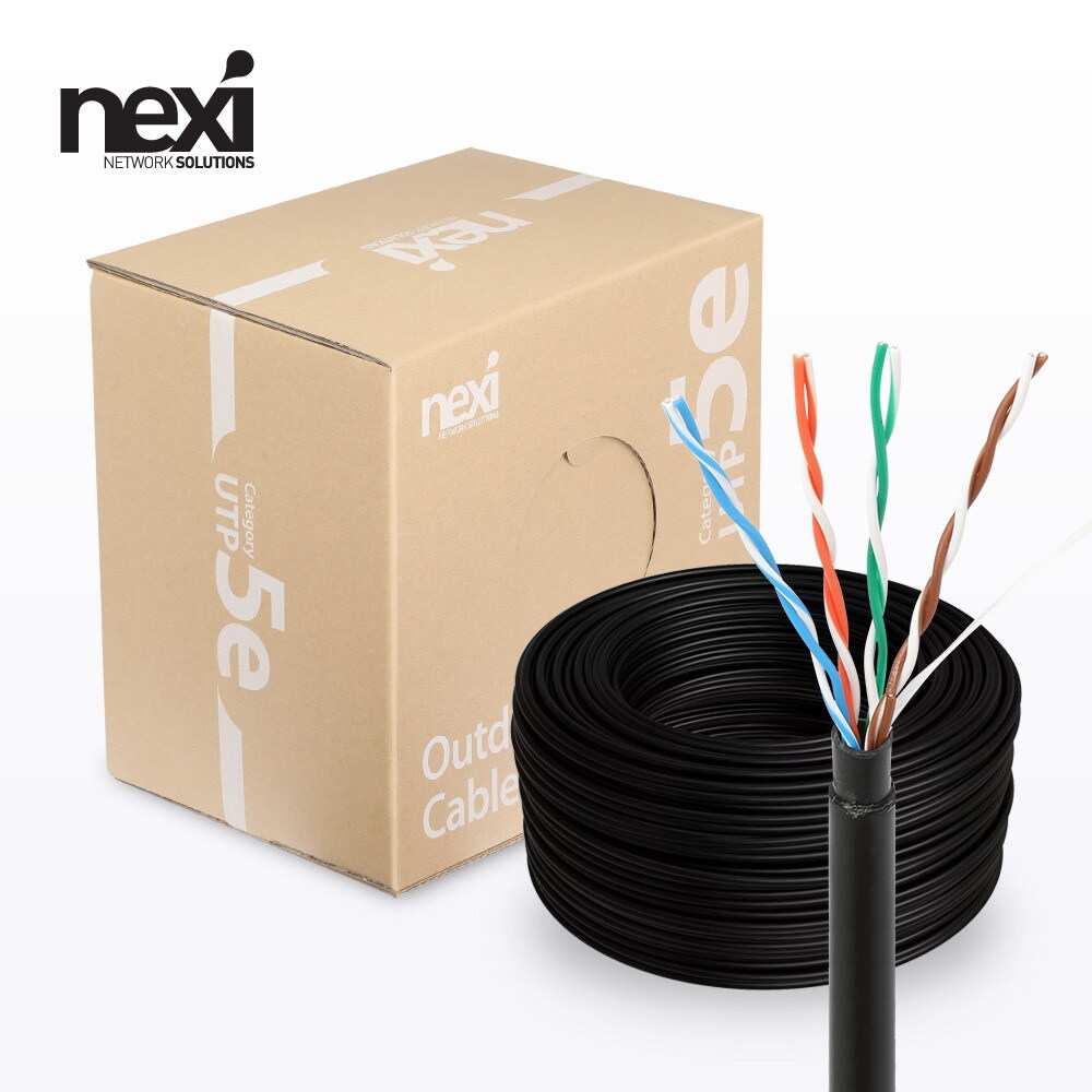 NX1526 CAT.5e UTP 300M 롤 옥외용(NX-5EUTP-300B OUT)