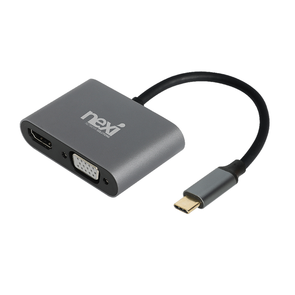 NX1313 4 in 1 USB Type-C 멀티 컨버터(NX-U31M4)