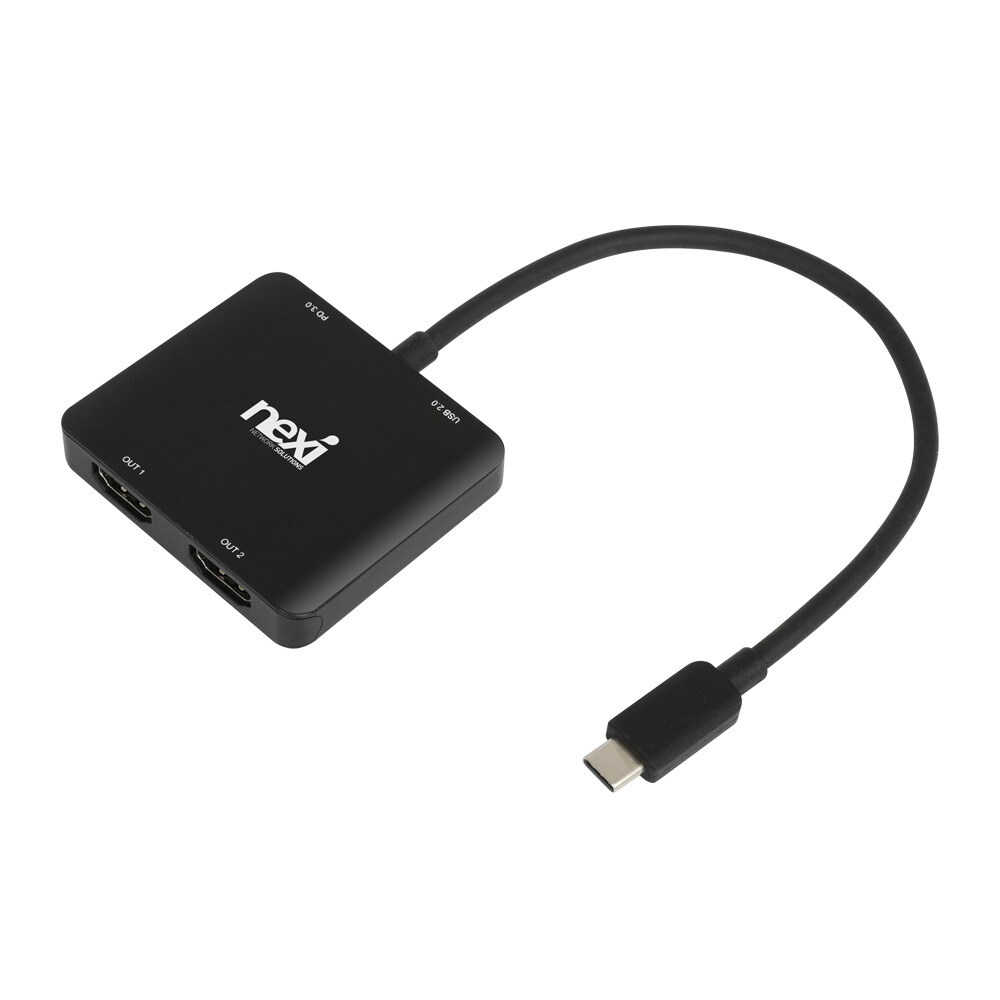NX1489 USB3.1 to 듀얼 HDMI 컨버터 8K(NX-U31DHD-8K)