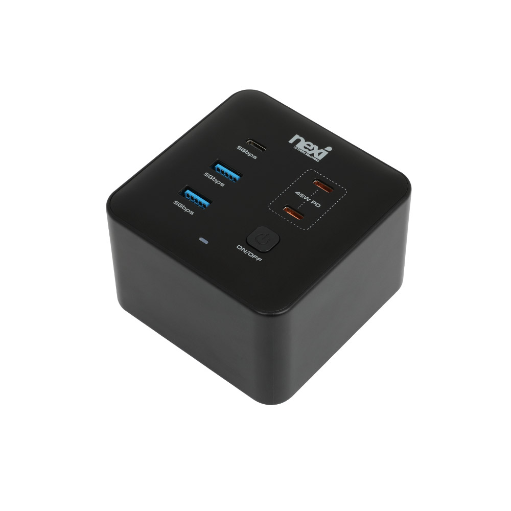 NX1460 8 in 1 C타입 멀티 도킹스테이션 145W(NX-801DS-145W)