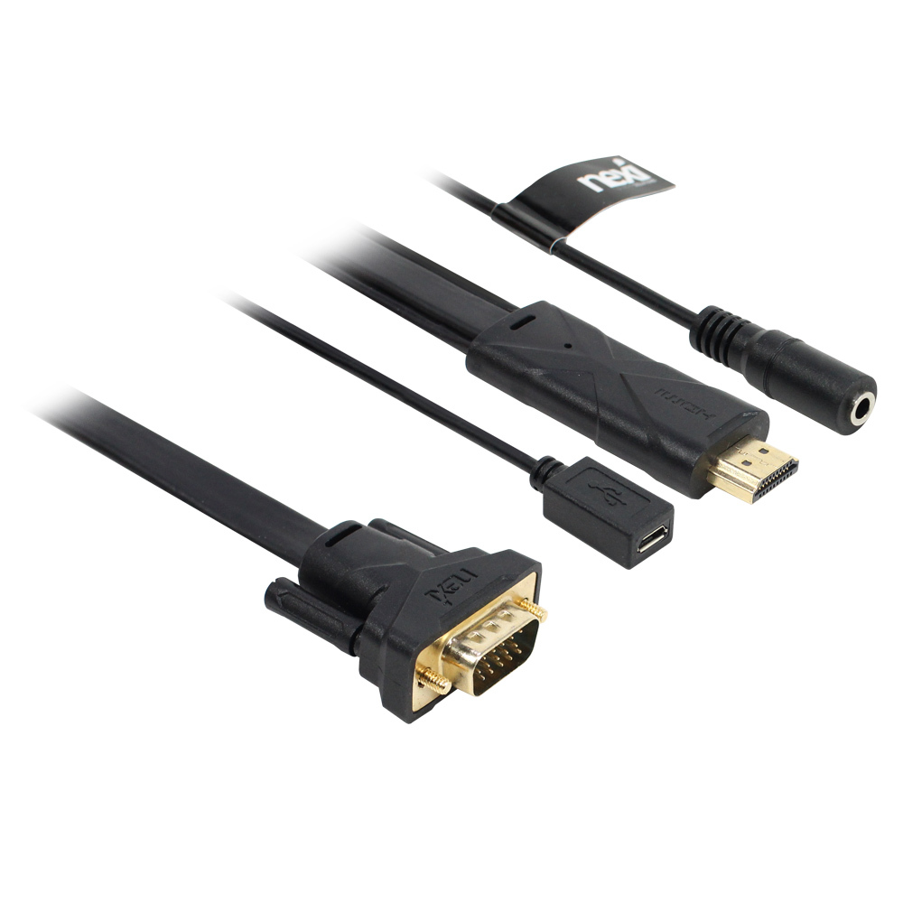 NX514 HDMI to RGB 케이블 1.8m(NX-HVC018)