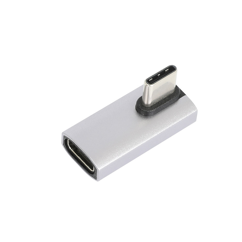 NX1618 USB4 C타입 90도 측면 꺾임 연장 젠더 (NX-UCMF-8KG2)