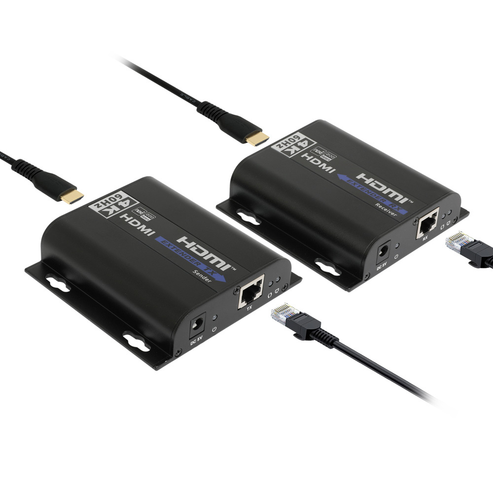 NX1483 4K 60HZ HDMI 익스텐더 송수신셋트 200m가능(NX-HR1483-4K)