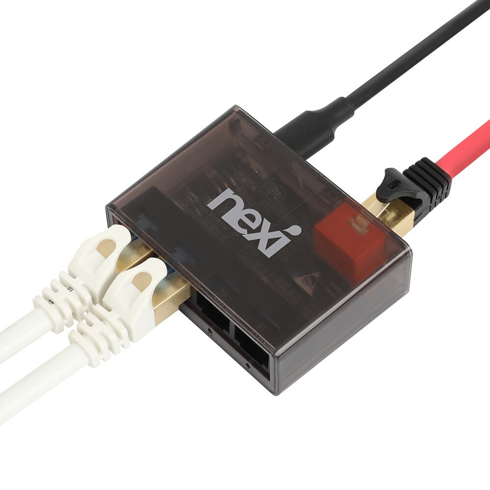 NX1573 반투명 5포트 기가비트 스위칭 허브(NX-SG1005M)