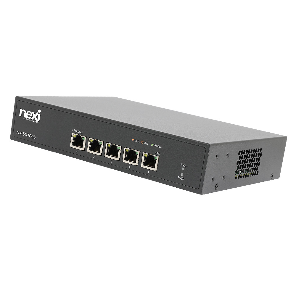 NX1409 5포트 10G 스위칭 허브(NX-SX1005)