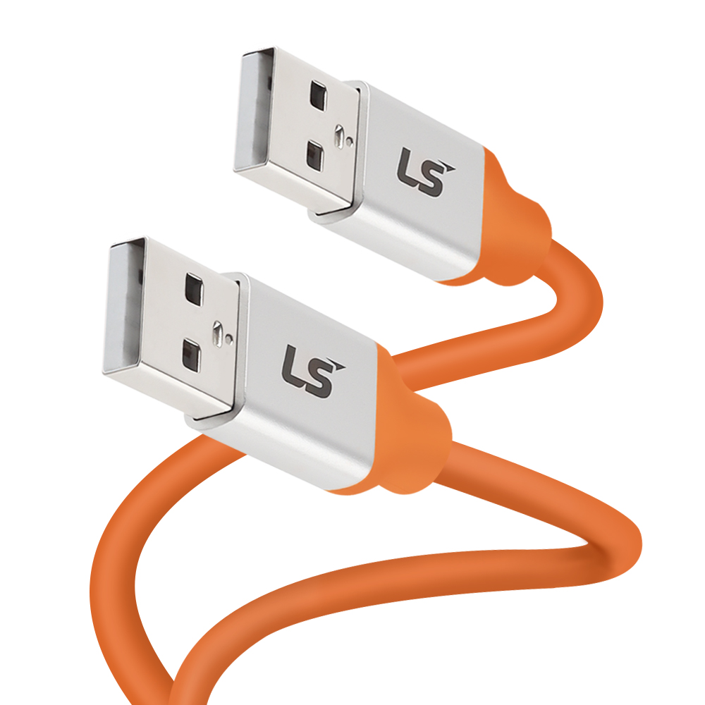 LS전선 USB2.0 슈퍼라이프사이클 High-Flex AM-AM 케이블 1m LS-UBA-20H-010