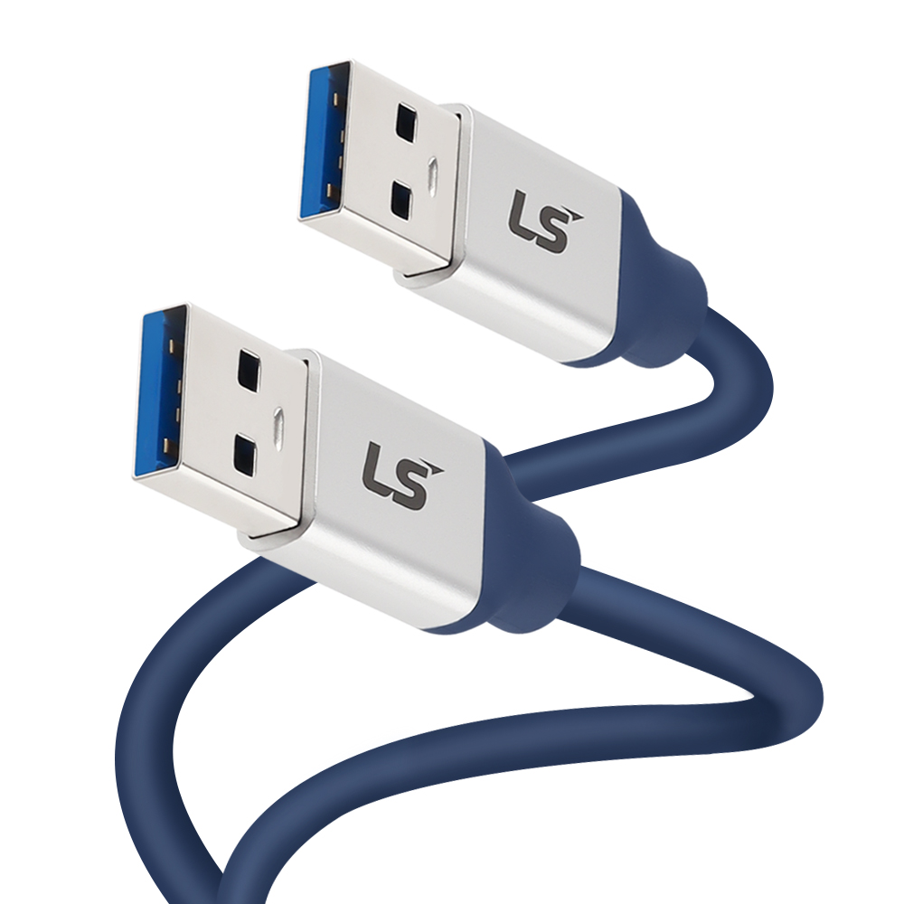 LS전선 USB3.0 슈퍼라이프사이클 High-Flex AM-AM 케이블 1m LS-UBA-30H-010