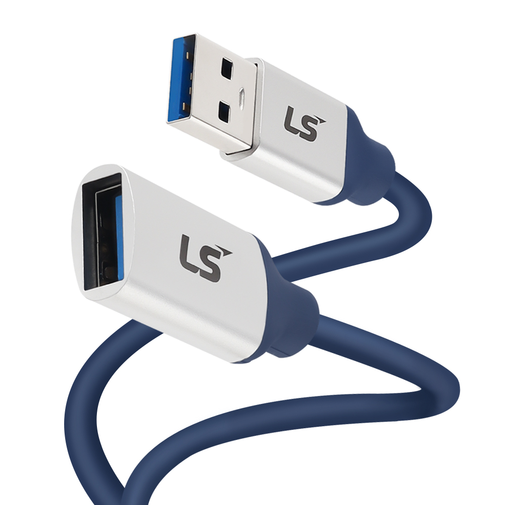 LS전선 USB3.0 슈퍼라이프사이클 High-Flex 연장 AM-AF 케이블 2m LS-UBAF-30H-020