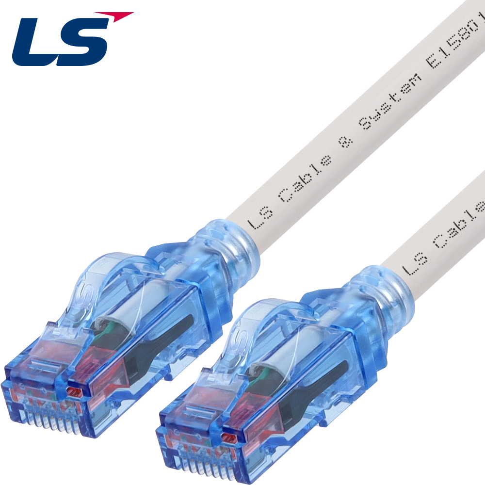 LS전선 CAT.6A Ultra Super Slim USS 케이블 1m (그레이) NMX-LS6AUSS10G