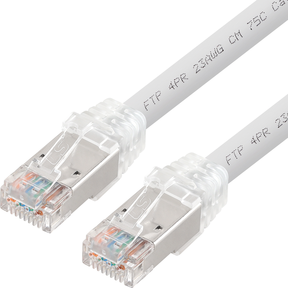 LS전선 CAT.6A F/UTP 랜 케이블 1m (그레이) NMX-LS6AF10G