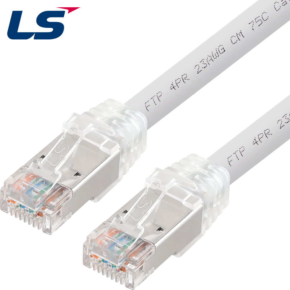 LS전선 CAT.6A F/UTP 랜 케이블 3m (그레이) NMX-LS6AF30G
