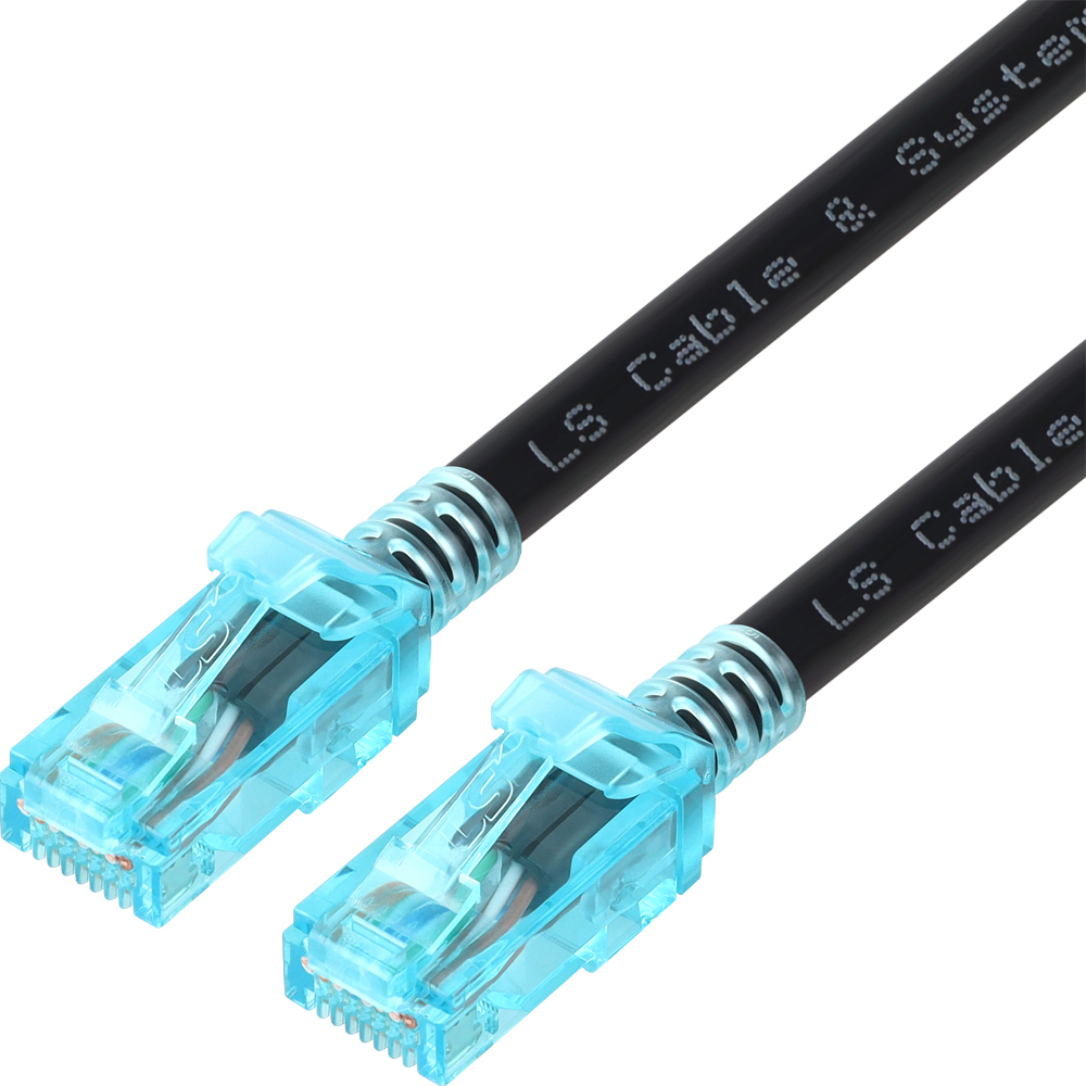 LS전선 CAT.6 UTP 옥외용 랜 케이블 100m (블랙) NMX-LS61000XBKZ