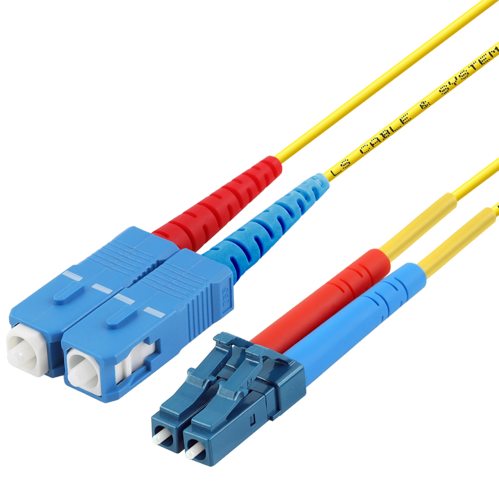LS전선 LC-SC 싱글모드 광점퍼코드 30m LS-JC-LC/SC-SM-20DPV-300