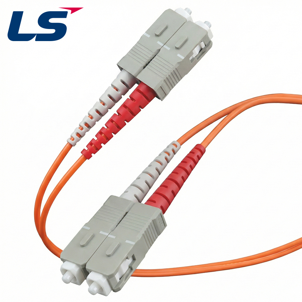 LS전선 SC-SC 멀티모드 광점퍼코드 20m LS-JC-SC/SC-M1-20DPV-200